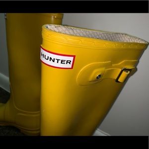 Hunter Boots (and matching socks!!)